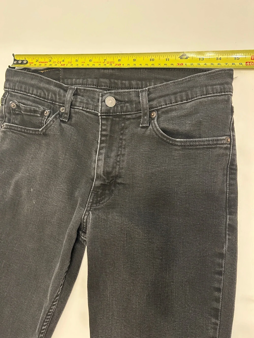 Men’s Black Slim Bootcut Jeans